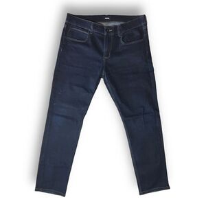 👖 Hudson Men's Dark Wash Stretch‎ Denim Jeans Zip Closure size 36